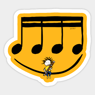 Bassoon life Sticker